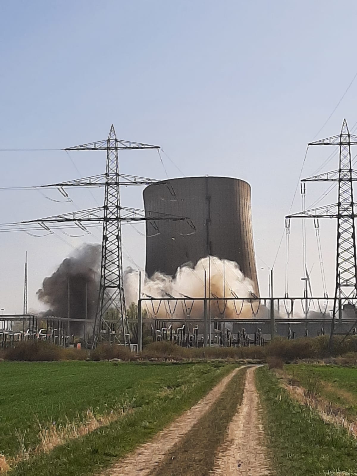 Sprengung Kühlturm 13.04.25 2