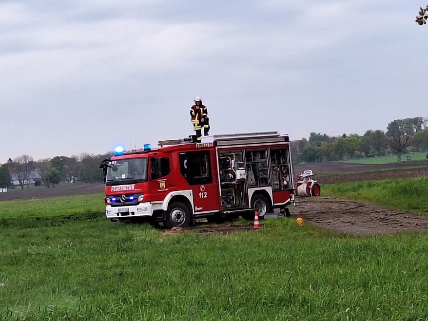 Die Position des Lookout, konnte während der Übung die gesamte Lage von oben im Blick behalten