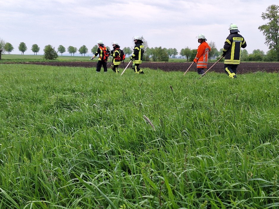 Die Bekämpfung der rechten Flanke mittels Handwerkzeugen